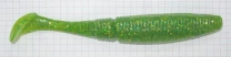 Sakura Slit Shad 5" 4шт #043 Chartreuse w/green фото