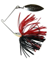 Спиннербейт Adams один лепесток S Red-Black фото