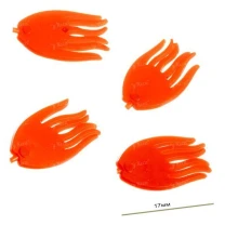 Стопор для живца Catzoom Live Bait Stop red 18мм 20шт CZ2957 фото