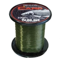 Леска Sunline Siglon Carp 1000м 0.41мм 11кг зеленая фото