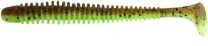 Силикон Keitech Swing Impact 2.5" 401 Green Pumpkin Chartreuse - фото