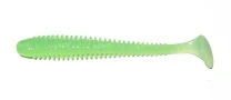 Силикон Keitech Swing Impact 3.5" EA#11 Lime Chartreuse Glow (8шт) - фото