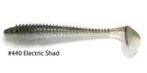 Силікон Keitech FAT Swing Impact 7.8" 440 Electric Shad 2шт фото