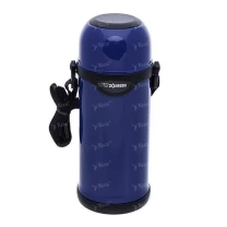 Термос Zojirushi 0.8L SJ-TG08AA синий с ремешком - фото