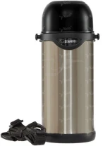 Термос Zojirushi 0.8L SJ-TG08XA серебро с ремешком - фото