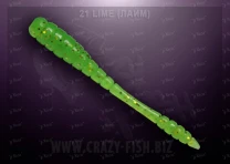 Crazy Fish Tipsy 5см 8шт #21 Lime - фото