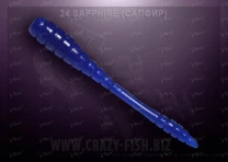 Crazy Fish Tipsy 5см 8шт #24 Sapphire - фото