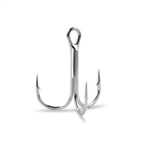 Тройник Gurza Round treble hook Ni K-2503 №1 1шт - фото