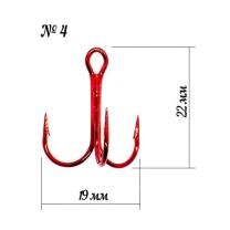 Тройник VMC Red №4 - фото
