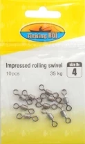 Вертлюжок Fishing ROI Impressed rolling swivel фото