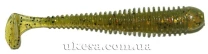 Виброхвост Crazy Fish Vibro Worm 5см 01 Olive фото