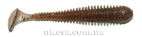 Виброхвост Crazy Fish Vibro Worm 5см 08 Coffee - фото