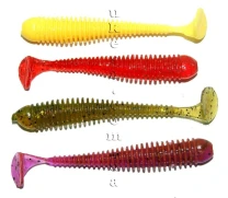 Виброхвост Crazy Fish Vibro Worm 2" фото
