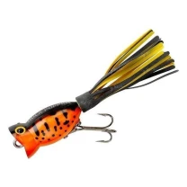 Воблер Arbogast Hula Popper 44F G770 11-Yellow Coach Dog фото
