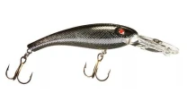 Воблер Cotton Cordell Wally Diver 75F CD604-Chrome Black back фото