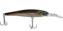 Воблер Jackall Dowzvido 90Sp Maruhata Dark Thunder-Clear Silver фото