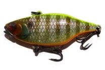 Воблер Jackall Vibration TN60S Uroko Hl Chartreuse Back Bluegill  - фото