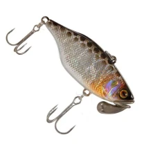 Воблер Jackall Vibration TN38S Trigon Hl Silver-Black фото