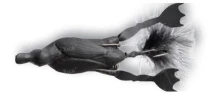 Воблер Savage Gear 3D Hollow Duckling weedless 75F 15г 05-Black фото