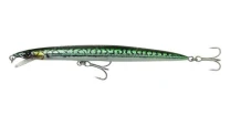 Воблер Savage Gear Sandeel Jerk Minnow 110SS Green Mackerel PHP фото