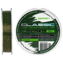 Леска Brain Classic Carp Line 3D camo 150m фото