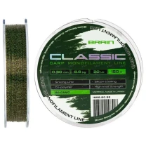 Леска Brain Classic Carp Line 3D camo 150m 0.30mm фото