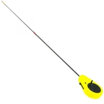 Вудка зимова Akara Detent M 400 Tele 2pcs Carbon 2-8g Yellow SK-2T-Y 28-41cm фото