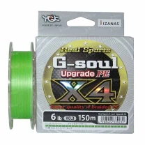 Шнур YGK G-Soul x4 Upgrade PE 150м #0.2 max 4lb фото