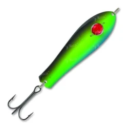 Блесна Kuusamo Professor-3H 75/12 с камнем Gre/Fye/Blu-S