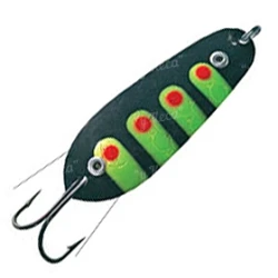 Блесна Kuusamo Rasanen 70/10 незацепляйка BL/R/FYe-S
