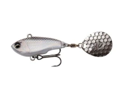 Блесна Savage Gear Fat Tail Spin 6.5см 16г White Silver