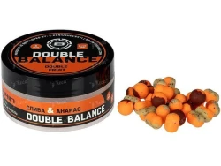 Бойли Brain Double Balance 8+6х10mm Слива-ананас