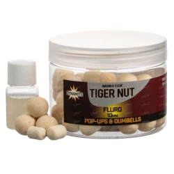 Бойлы Dynamite Baits Pop-Up Fluoro Dumbells 45г 10мм Monster Tigernut DY326