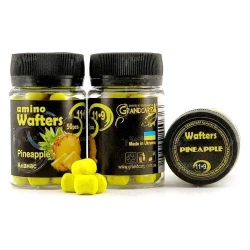 Бойлы Grandcarp нейтральные Amino Wafters 50шт 11-9мм Ананас