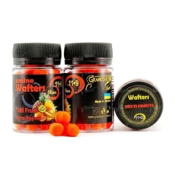 Бойлы Grandcarp нейтральные Amino Wafters 50шт 11-9мм Тутти-Фрутти