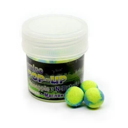 Бойлы Grandcarp Amino Pop-Up 10мм Ананас-масляная кислота 15шт