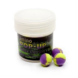 Бойлы Grandcarp Amino Pop-Up 10мм Черная смородина-банан 50шт