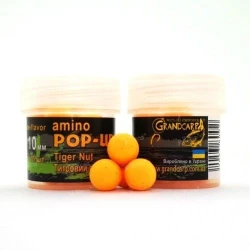 Бойлы Grandcarp Amino Pop-Up 10мм Тигровый орех 15шт