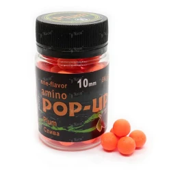 Бойлы Grandcarp Amino Pop-Up 10мм Plum (слива) 15шт