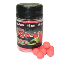 Бойлы Grandcarp Amino Pop-Up 14мм Клубника 20шт