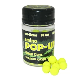 Бойлы Grandcarp Amino Pop-Up 14мм Сладкая кукуруза 20шт