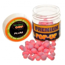 Бойлы Технокарп Pop-Up Premium 50г 10,12,10*14мм Plum + дип 10мл
