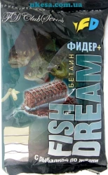 Прикормка FishDream Фидер + с бетаином