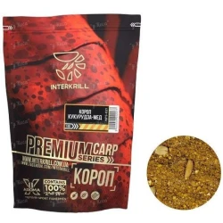 Прикормка Interkrill Premium 1кг Карп-кукуруза-мед