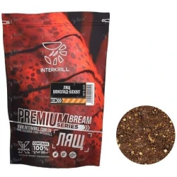 Прикормка Interkrill Premium 1кг Лещ-Шоколад-Бисквит