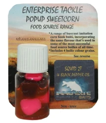 Кукуруза POP UP Innovate Baits Squid 2T & Black Pepper Oil 