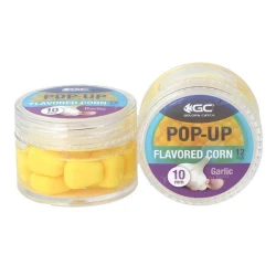 Кукуруза искусственная POP UP Golden Catch Flavored 8мм 12шт Garlic