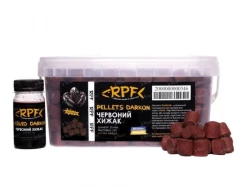 Пеллетс на Сома RPF "DARKON" Красный Хищник 2кг + 80мл Ликвида