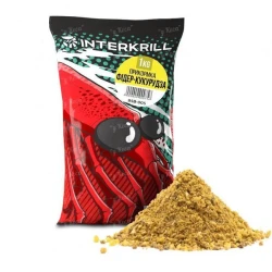 Прикормка Interkrill 1кг Карп-кукуруза