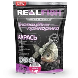 Прикормка RealFish Карась Малина 1кг